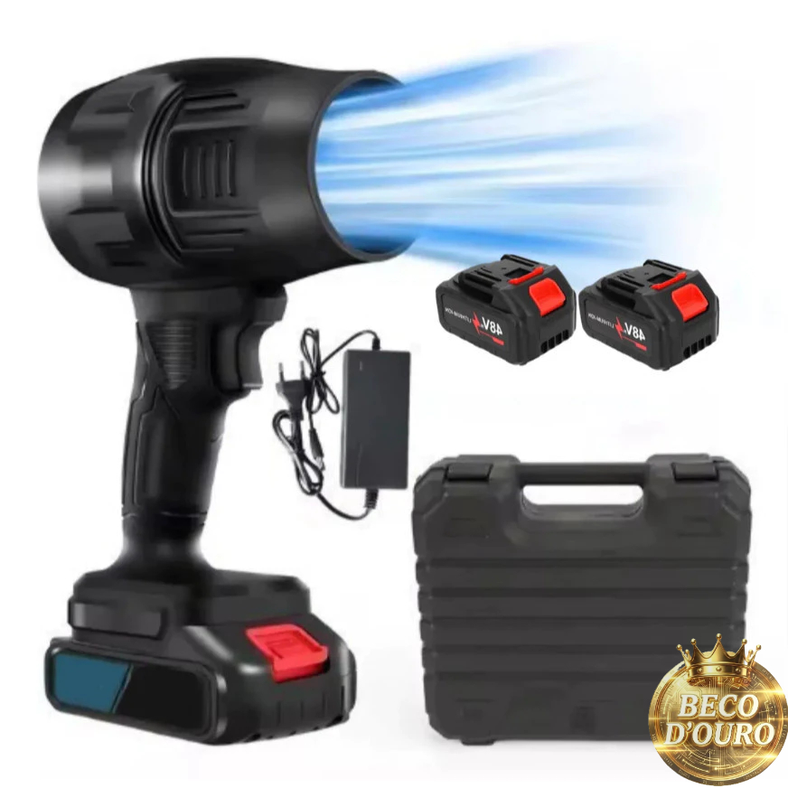 SOPRADOR Portail Eletrico Recarregavel Sem Fio120w/Soprador/ Portátil Violent Fan