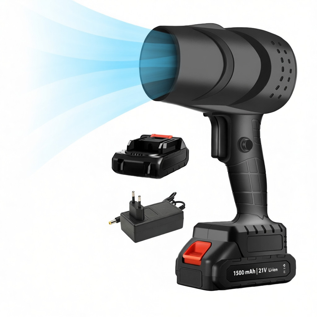 SOPRADOR E  Aspirador Portail Eletrico Recarregavel Sem Fio120w/Soprador/Aspirador Portátil Violent Fan