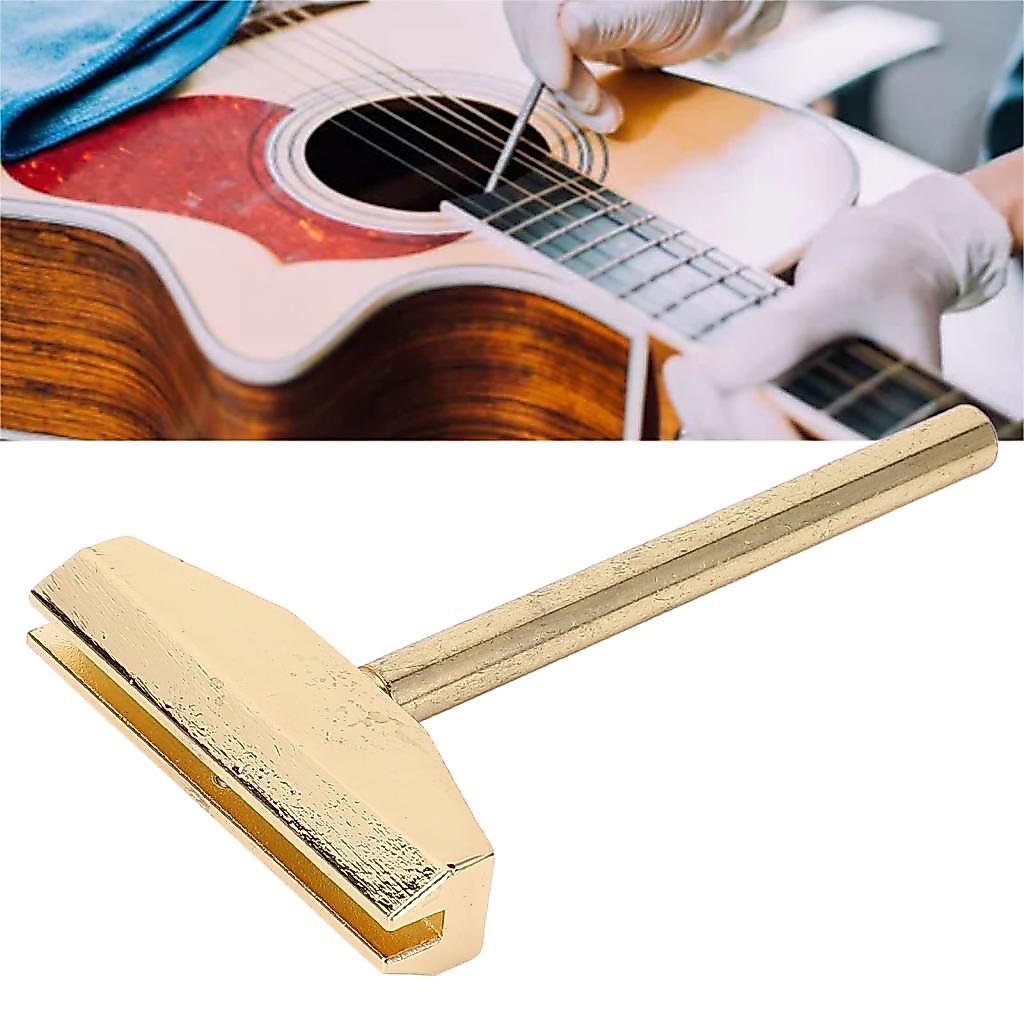 Guitar Bass Fret Press Caul Set 9 Radius Inserts Alloy Fingerboard Pressing Tool com construção robusta para