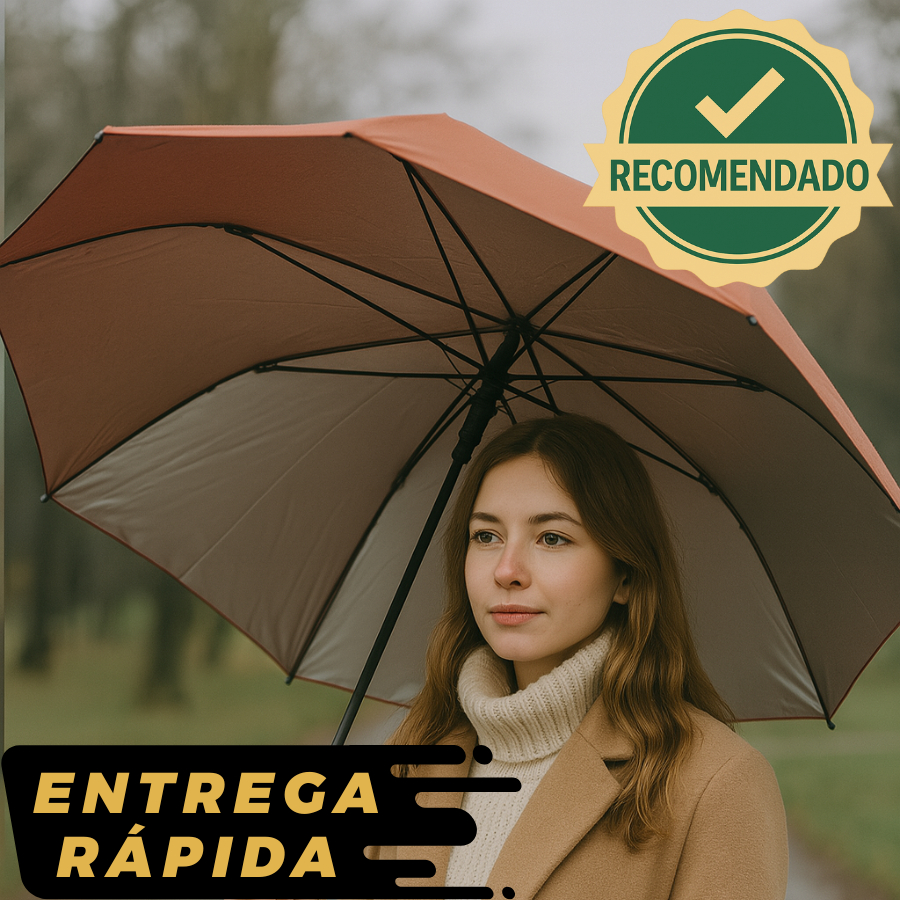 Guarda Chuva Dupla Face Reforçado Contra Raios UV Dobrável Compacto Manual Portátil Secagem Rápida