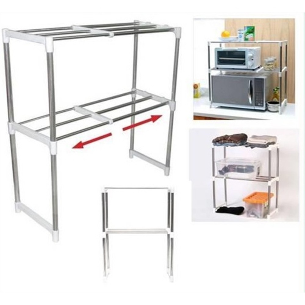 PRATELEIRA MULTIFUNCIONAL TELESCOPICA RACK AJUSTAVEL ESTANTE COZINHA QUARTO BANHEIRO