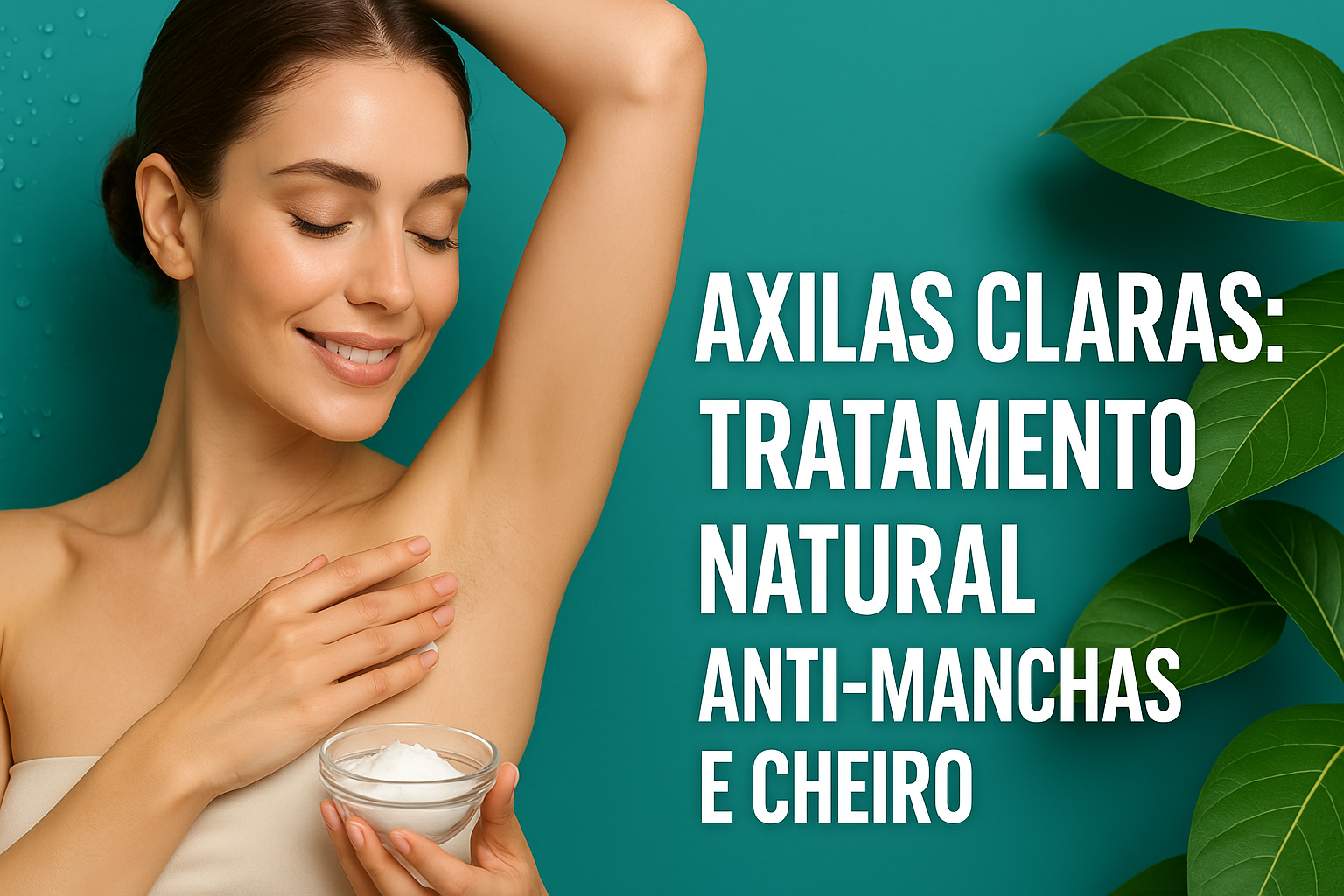 Tratamento para clarear axilas de forma natural