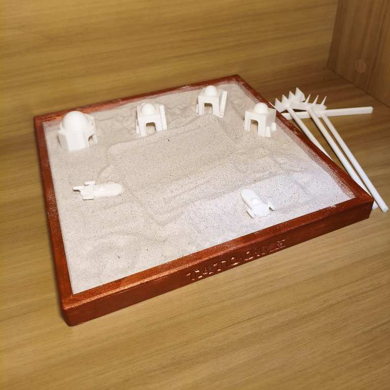 Mini Jardim de Areia Zen - Tatooine Star Wars