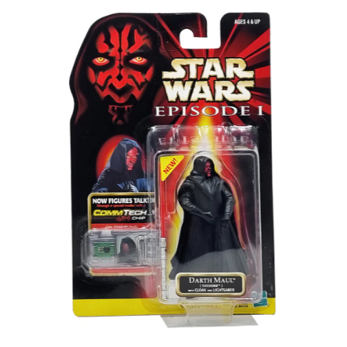 Boneco Star Wars Darth Maul 1999 - Hasbro selado (tatooine)