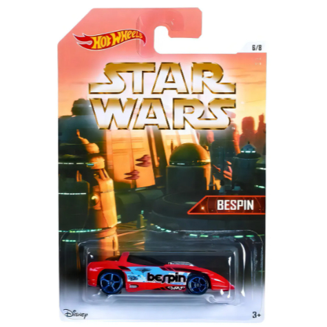 Carrinho Hot Wheels - Star Wars Bespin Cor Laranja Edição Especial Tatooine bobba fett