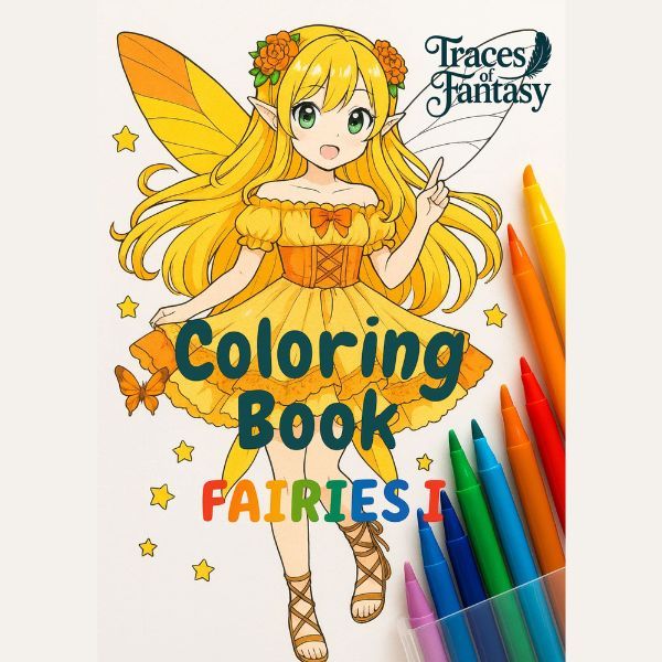 Coloring Book : FAIRIES I