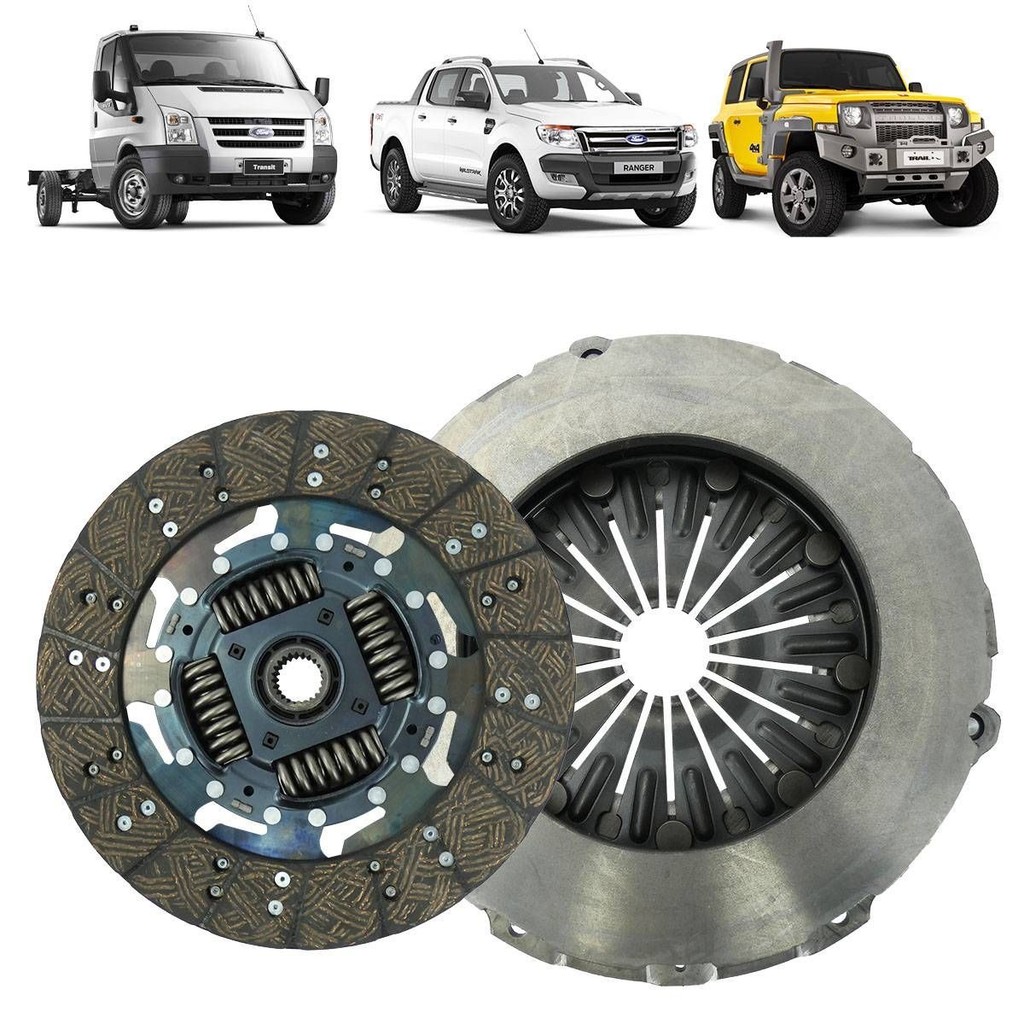 EMBREAGEM TRANSIT CAHSSIS 2.2 2012 A 2014 RANGER 3.2 2.2 2012 A 2023 TRALLER T4 3.2 2015 A 2022 DISCO PLATO - BK31 7540
