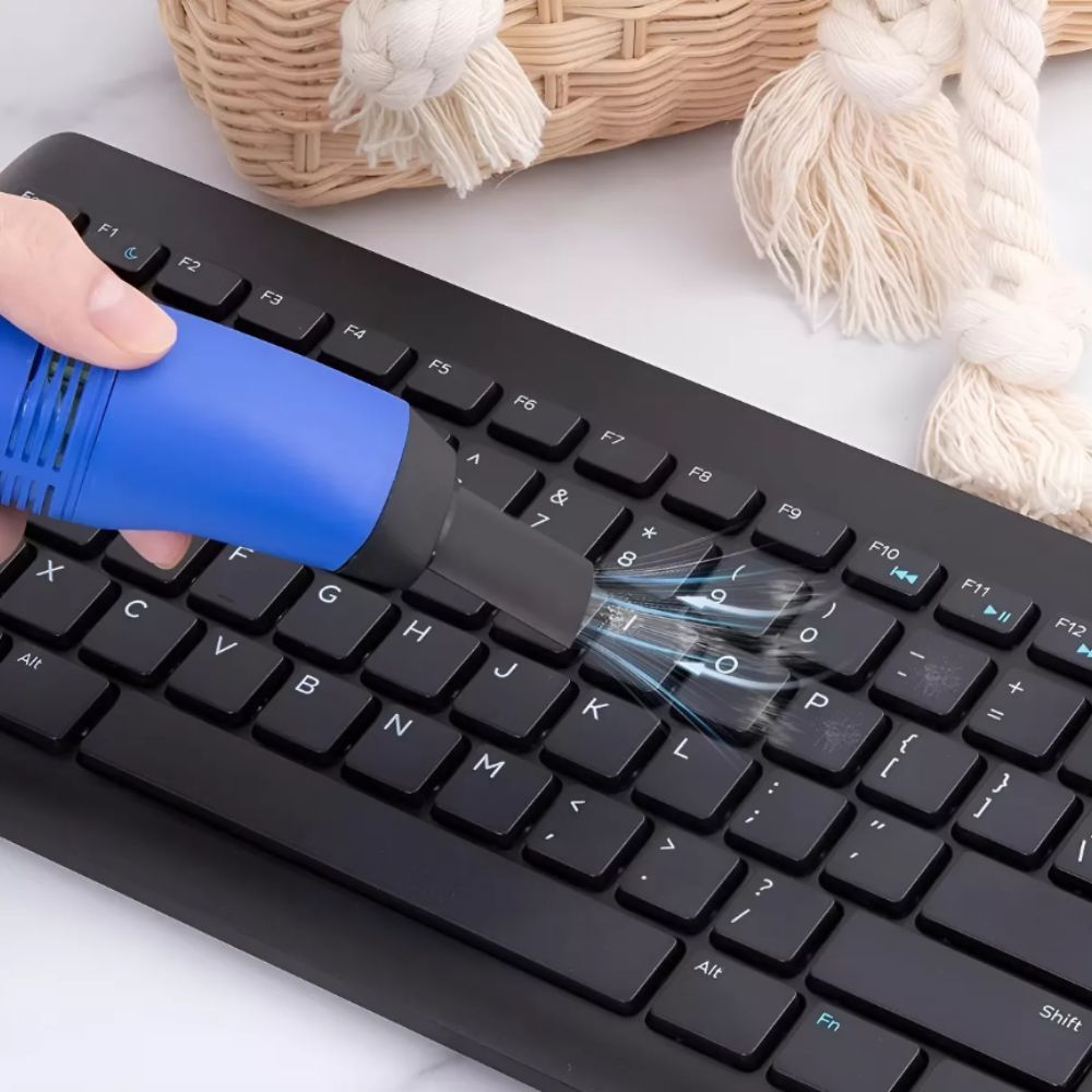 Mini Aspirador De Pó USB Portátil Teclado Notebook Limpa PC