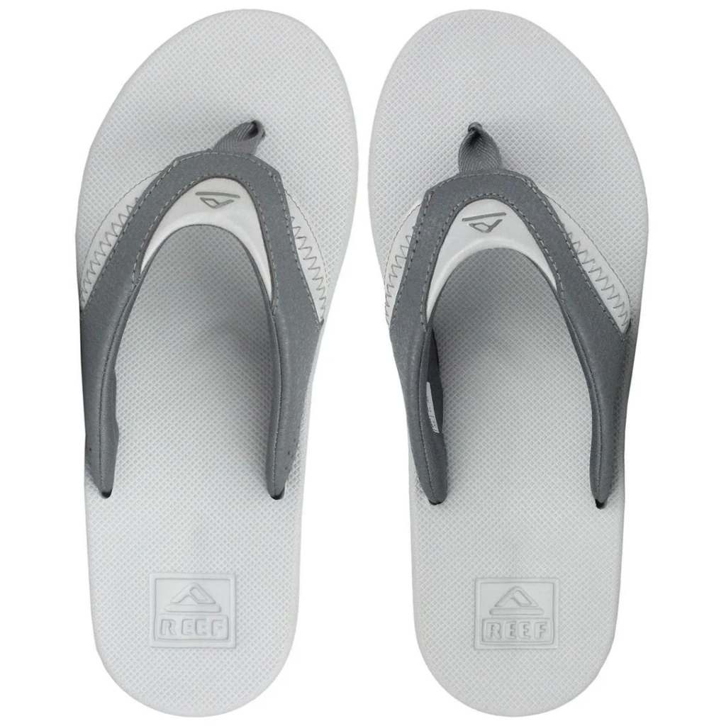 Chinelo Reef Mick Fanning Gray Reflective - Cinza