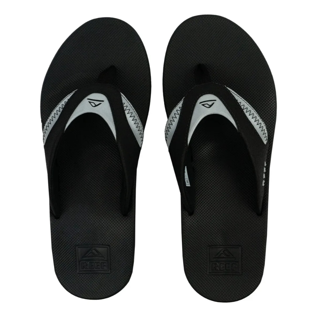 Chinelo Reef Mick Fanning Black Reflective