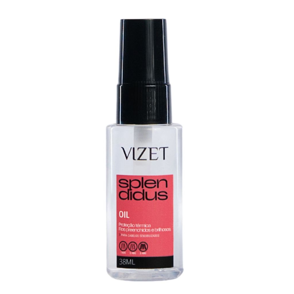Finalizador Oil Reflective Splendidus Vizet 38ml Pro Hyaluronico e Proteção Térmica