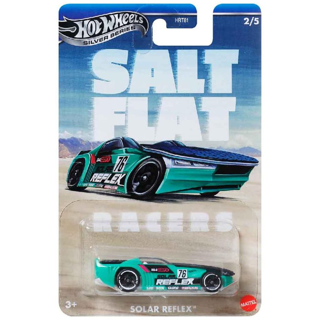 Hot Wheels Silver Series - Salt Fiat Racer (solar-reflective) / Toy.