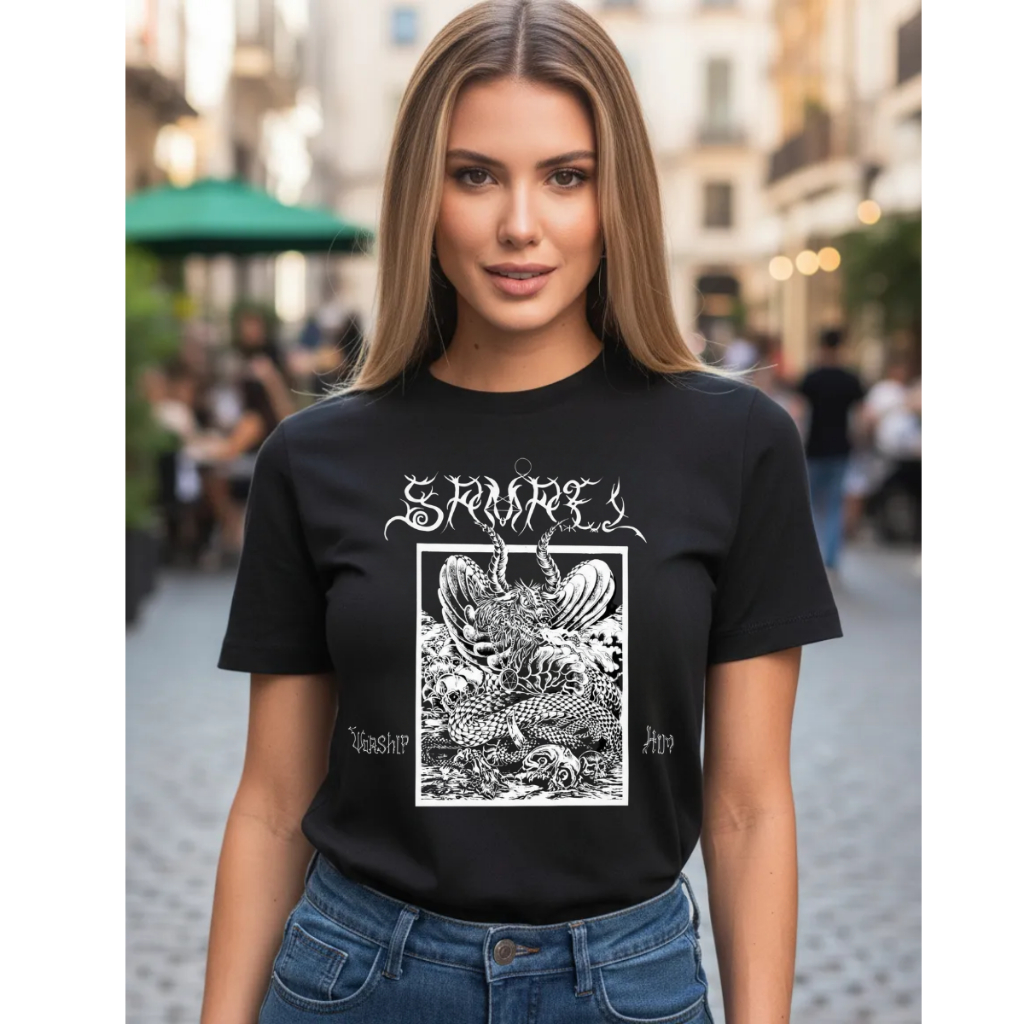 Camisa Camiseta Samael Banda Black Metal Worship Him Unissex