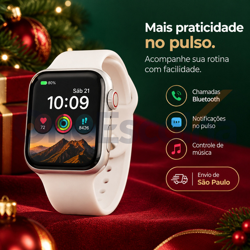 Envio de São Paulo Opções: Relógio Inteligente com Conjunto de Fones, iOS & Android, Uso Cotidiano, Multifuncional