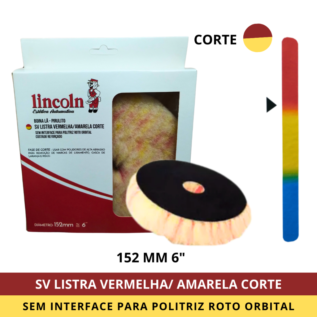 Boina para Polimento – Fase de Corte Médio 6,0