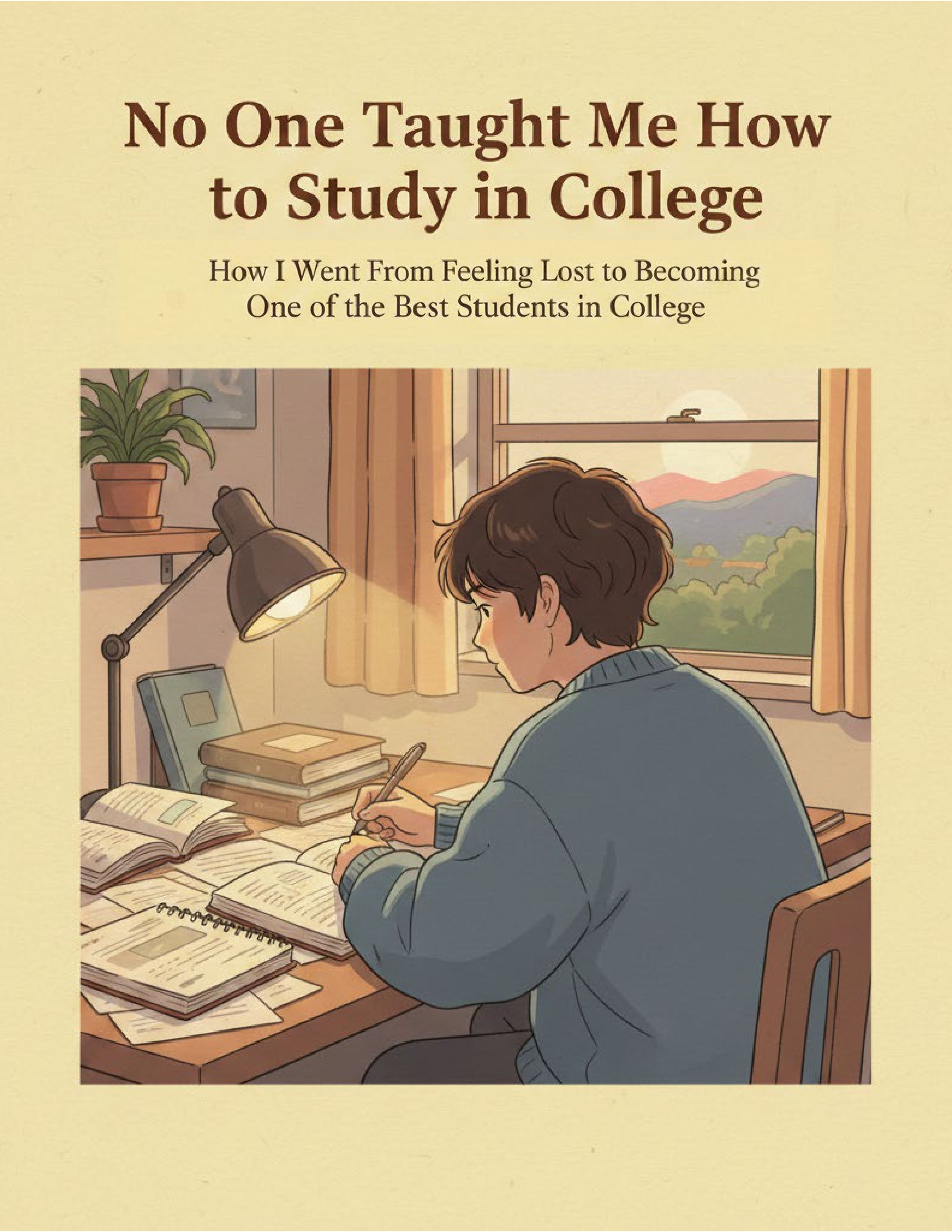 No One Taught Me How to Study in College