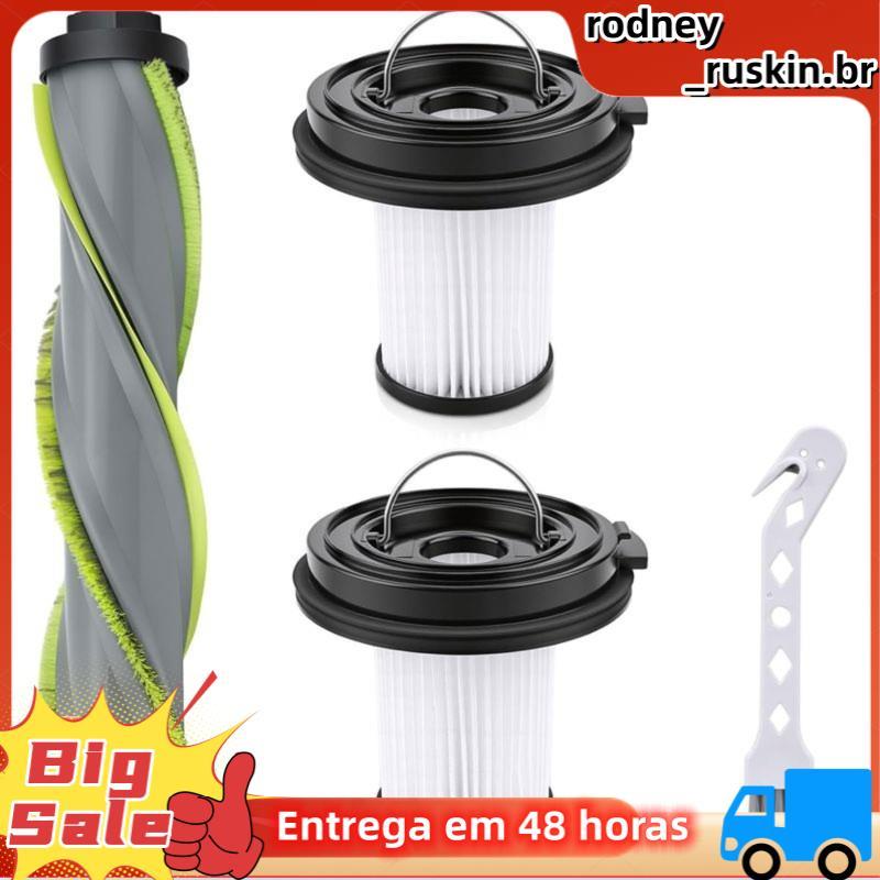 Escova De Rolo De Substituição Para CleanView XR Pet 300W/200W/Turbo Cordless Stick Vacuum