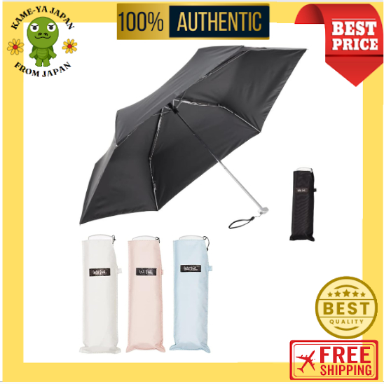 【Envio direto do Japão】Guarda-Chuva Dobrável Waterfront Sol & Chuva Pocket Flat Sunshade  – Leve e Compacto / Proteç