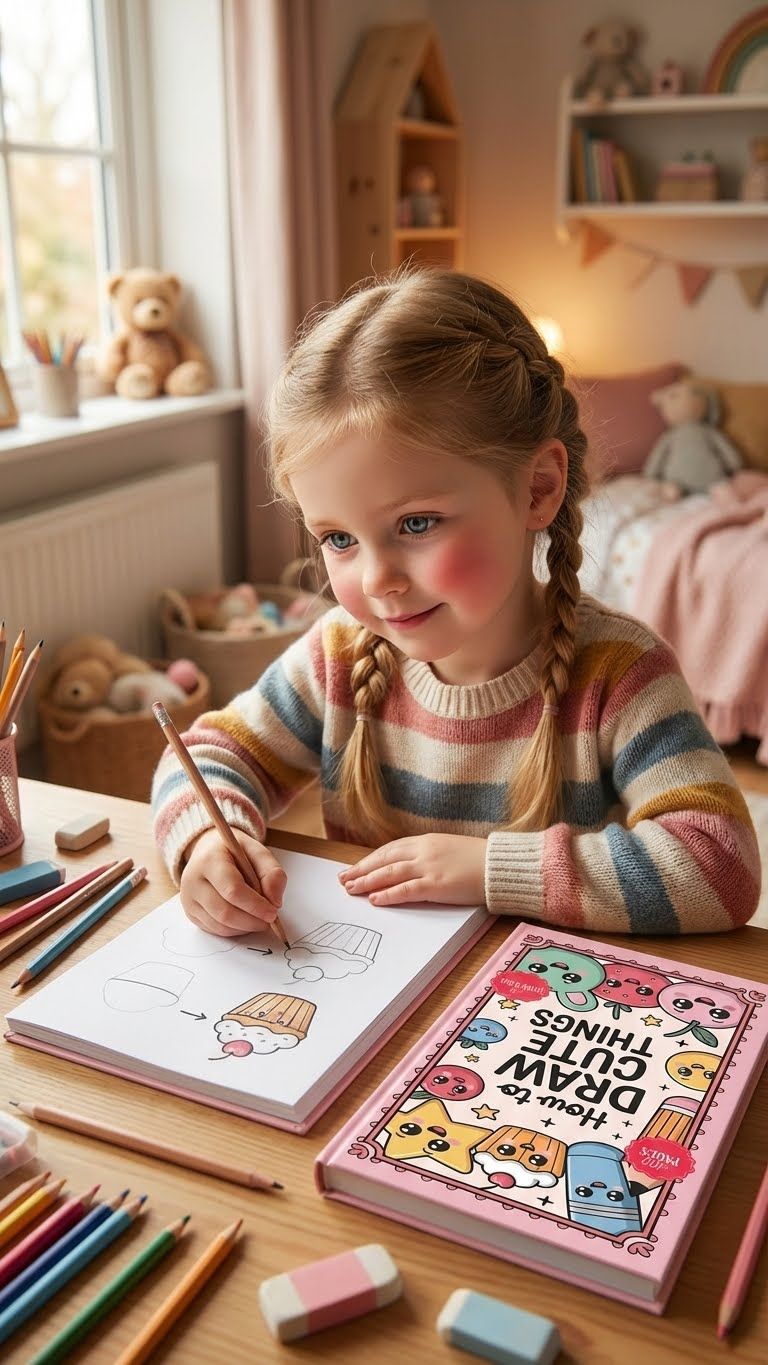 How To Draw Cute Things - Cute Drawing Book for Little Girls – Fun & Easy Sketches