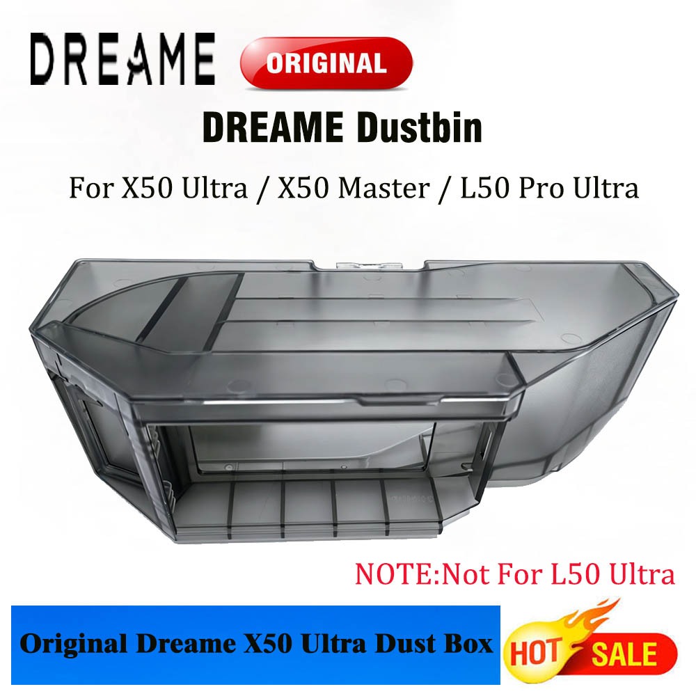 Peças Sobressalentes Originais Da Caixa De Poeira Para Dreame X50 Ultra/L50 Pro X50 Master Robô Lixo Acessórios