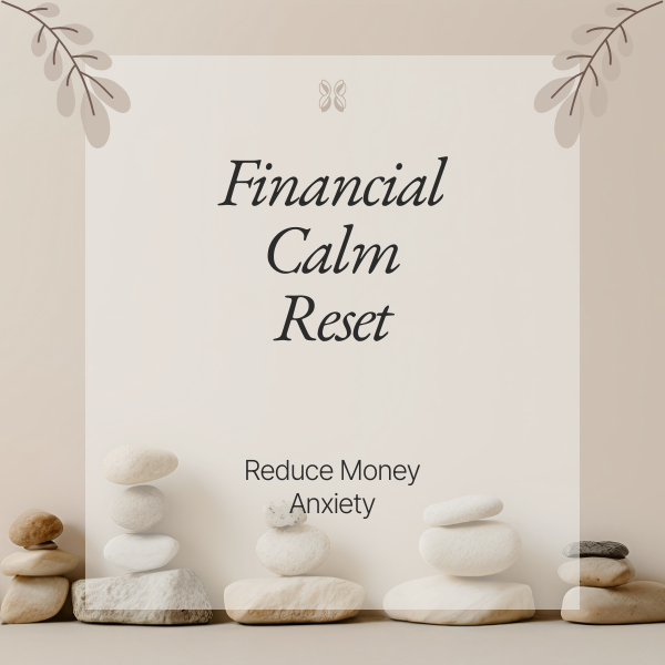 Financial Calm Reset Stop Money Anxiety & Feel Safe With Your Finances Again