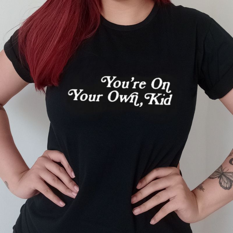 Camiseta Taylor Swift You're On Your Own Kid 100% Algodão