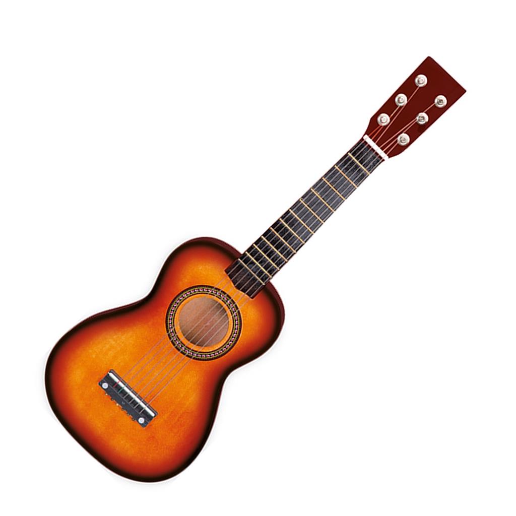 Mini Violao Infantil Acustico Criancas Brinquedo De Madeira - Art Brink