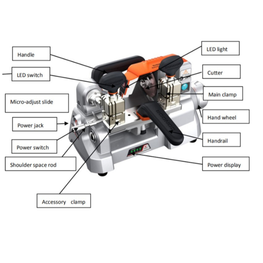 Maquina De Corte Xhorse Condor Xc-009