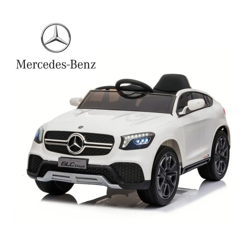 MINI CARRO ELETRICO MERCEDES BENZ GLC COUPE CONCEPT 12V BRANCO BW177BR Importway BW177BR