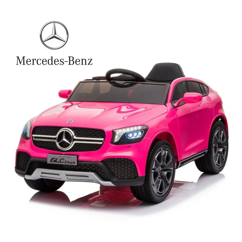 MINI CARRO ELETRICO MERCEDES BENZ GLC COUPE CONCEPT 12V ROSA BW177RS Importway BW177RS