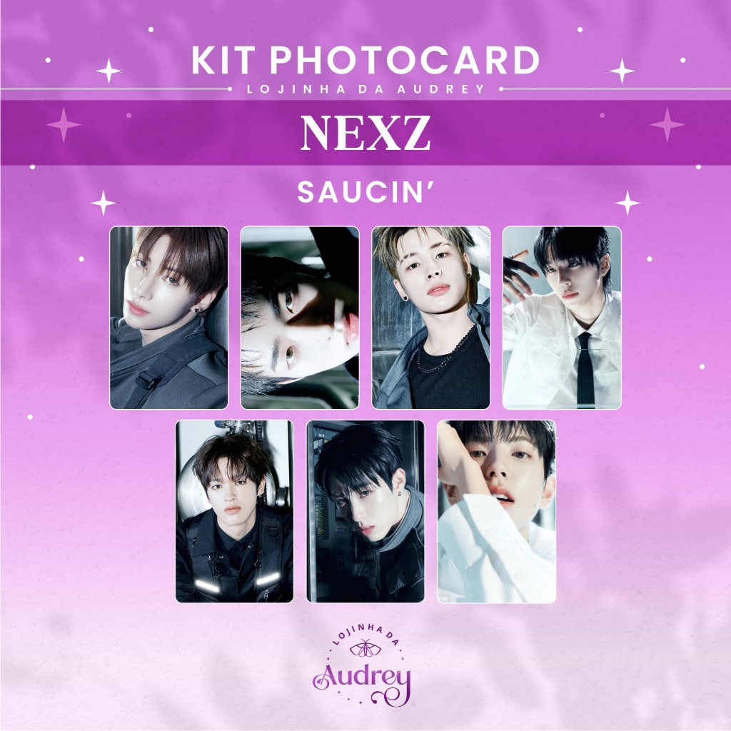 Photocard Nexz SAUCIN' • Escolha o Seu! • 4th Mini Album Concept Photos • K-pop Fanmade, NEX2Y