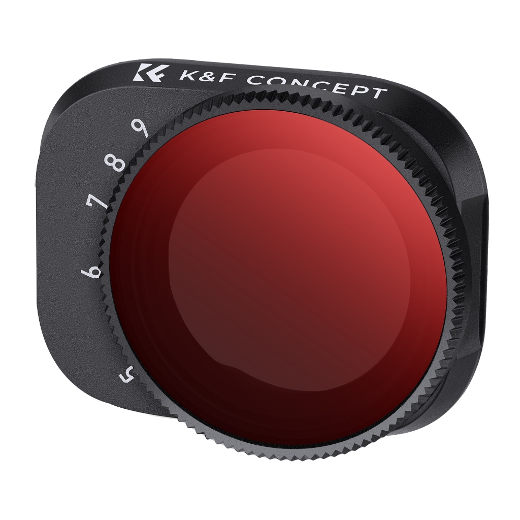 K & F CONCEPT , Adequado Para Filtros DJI Mini 3/3pro Série ND32-512 Ajustáveis , Revestidos Com Filme Verde anti-Reflex