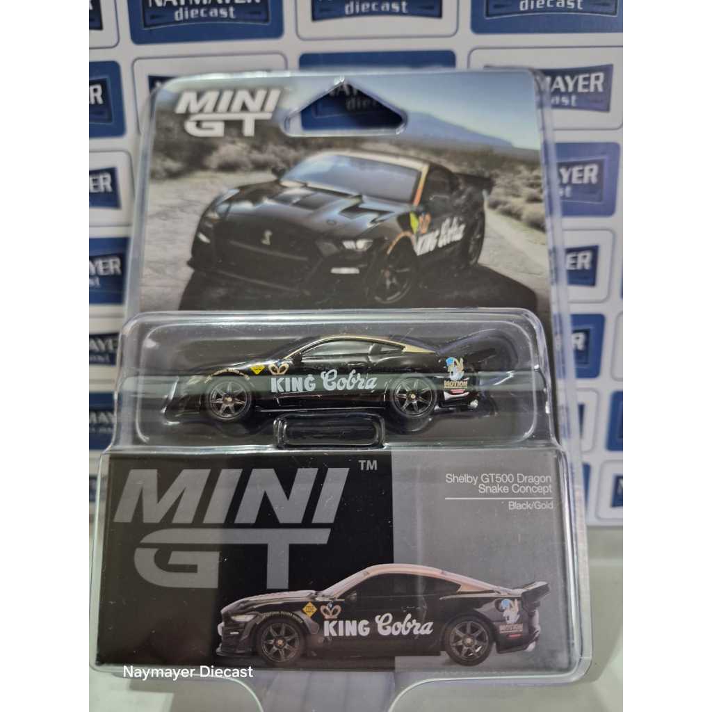 Mini GT Shelby GT500 Dragon Snake Concept Black/Gold