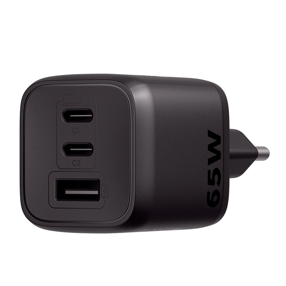 Carregador de tomada USB Preto EC 21 Power GAN Intelbras