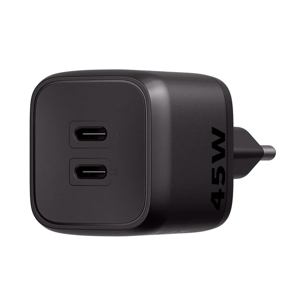 Carregador 45W GaN 2 Portas USB-C Power Delivery Bivolt Intelbras EC 20 Power 4820191 Anatel