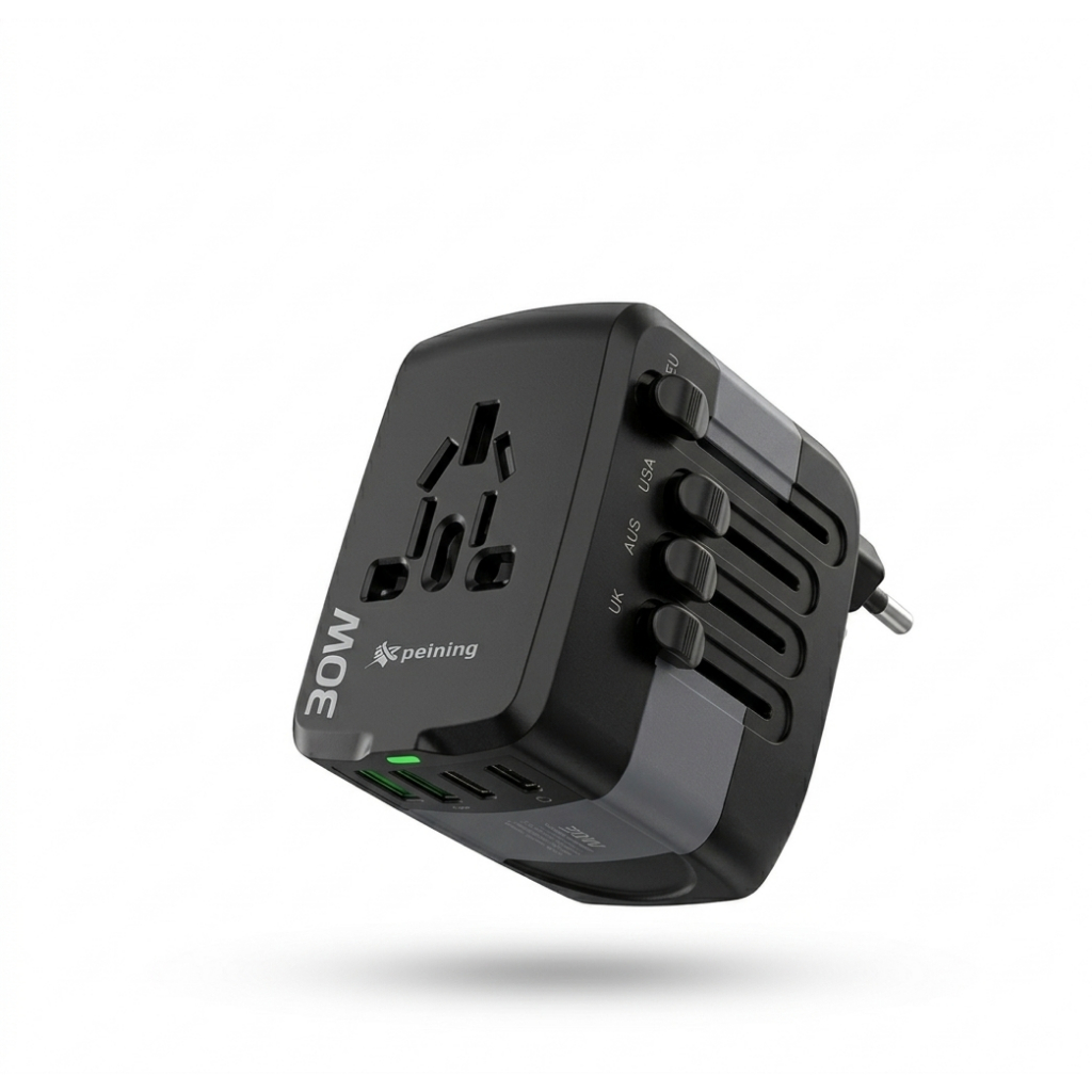 Adaptador Universal 30w Gan Power PEI-326