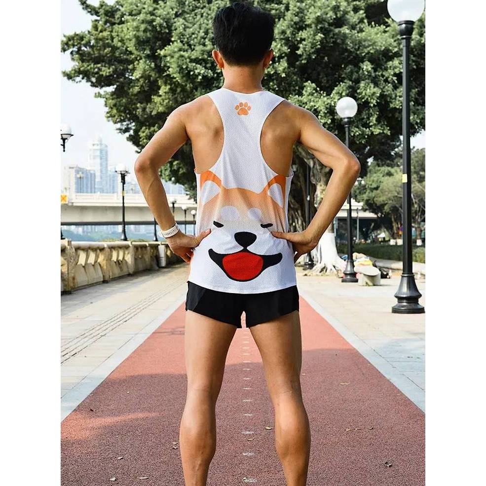 [Hot Sale] Cute Lightweight Marathon Running Fitness Sports Quick-Drying Breathable Vest 57v5