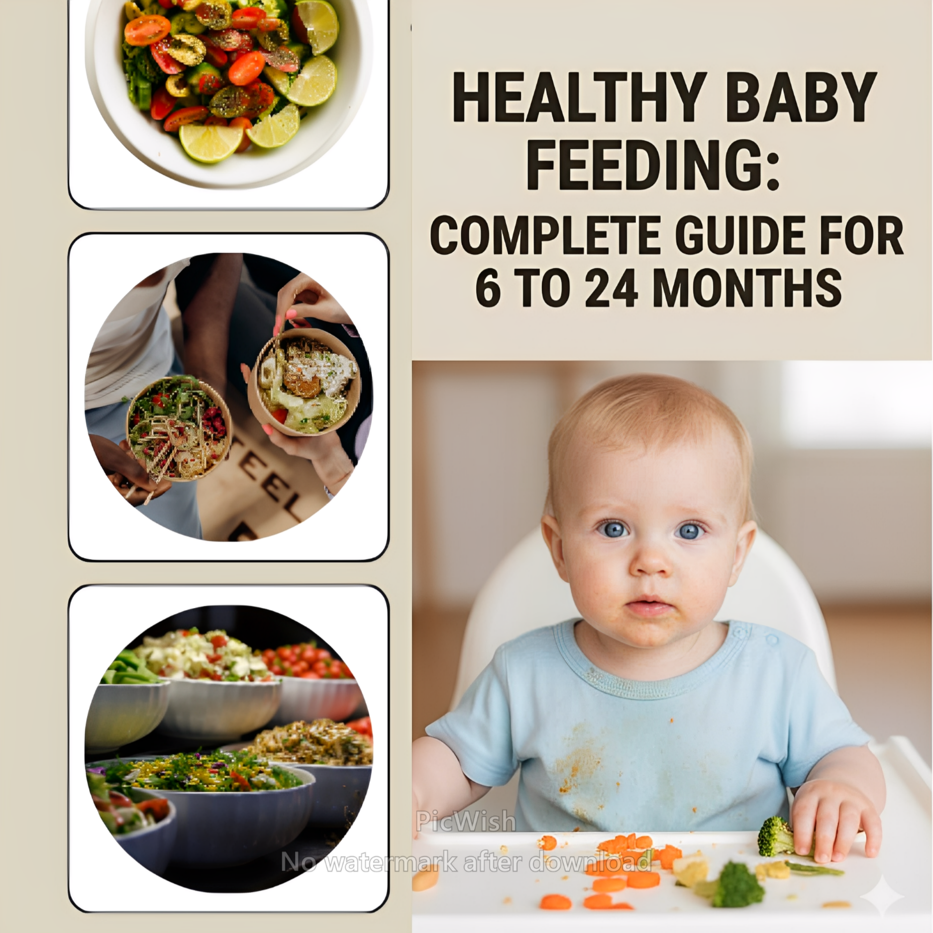 Healthy Eating for Babies: A Complete Guide from 6 to 24 Months