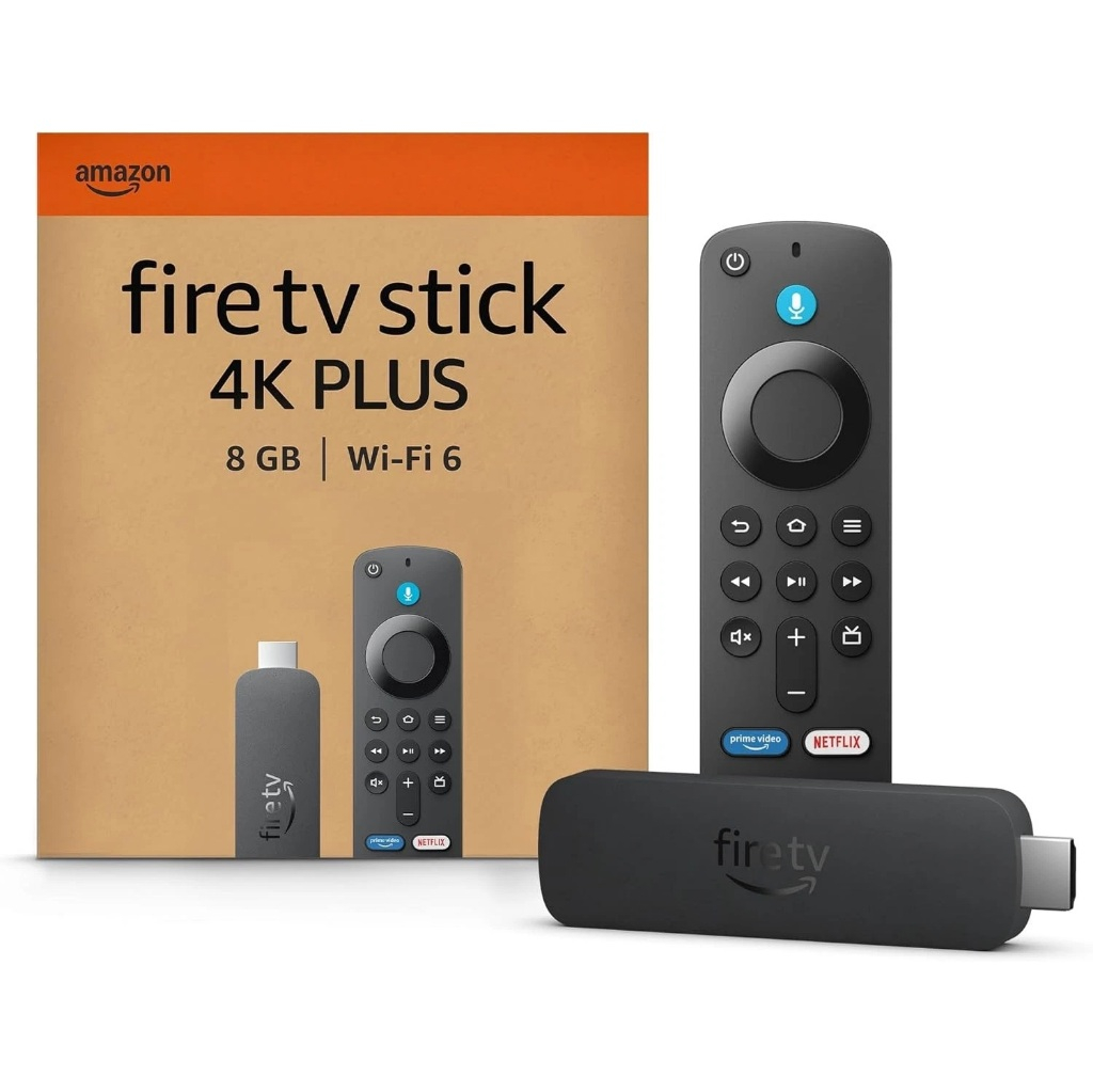 Amazon Fire TV Stick 4K Plus Wi-Fi 6, Dolby Vision/Atmos, HDR10+, quad-core, 2GB de RAM e 8GB de armazenamento