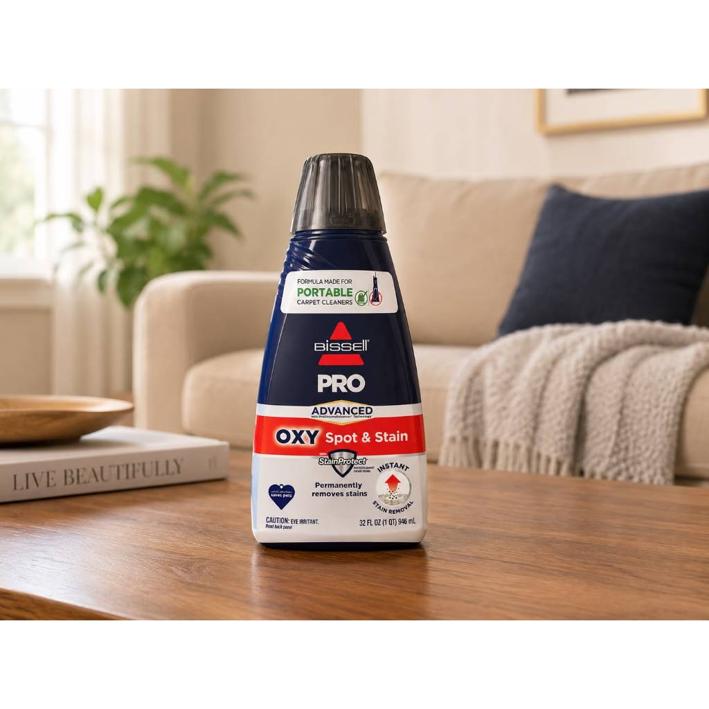 Bissell Pro Advanced OXY Spot & Stain 946ml Limpador para Máquinas Portáteis de Carpetes e Estofados