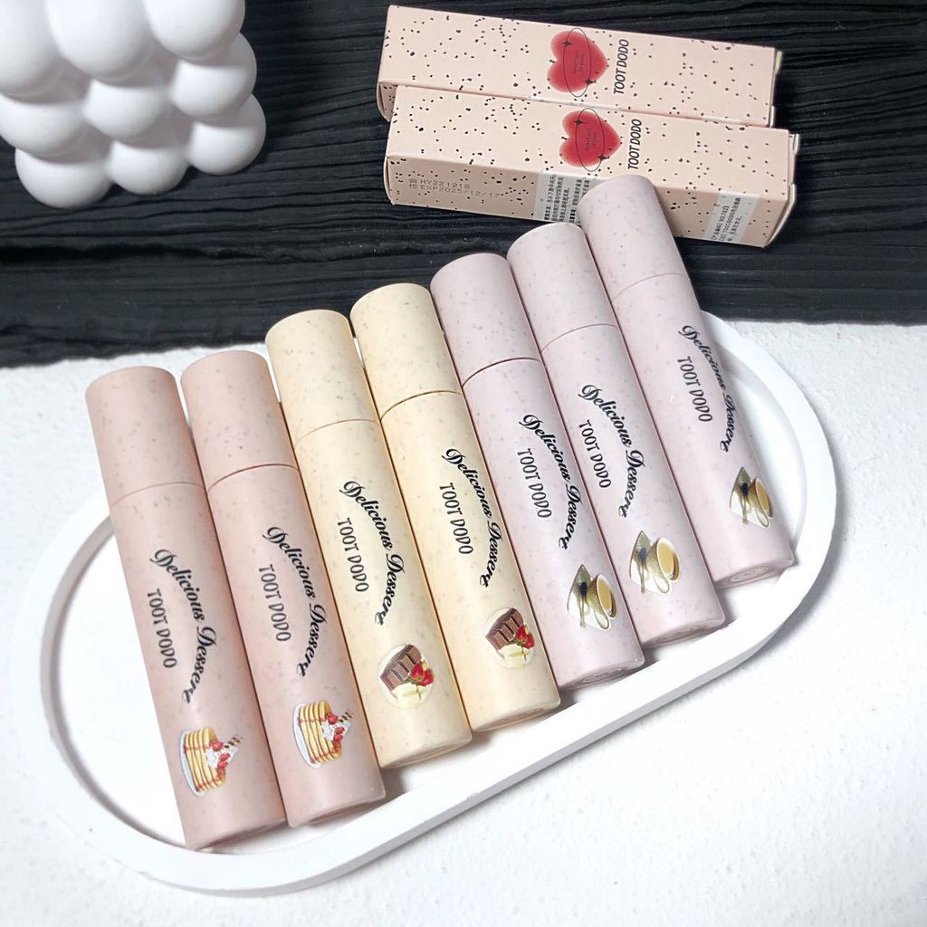 Toot Dodo Star Spot Matte Velvet Mist Renderização de cores de longa duração Não é fácil de colar Copo Matte Whitening B