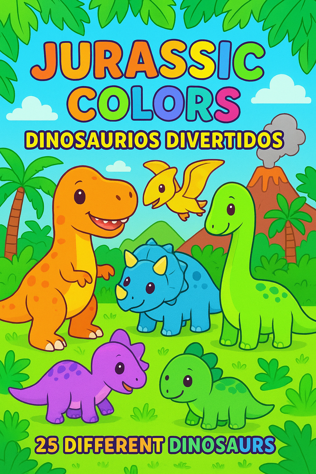 “Jurassic Colors: Dinosaurios Divertidos”