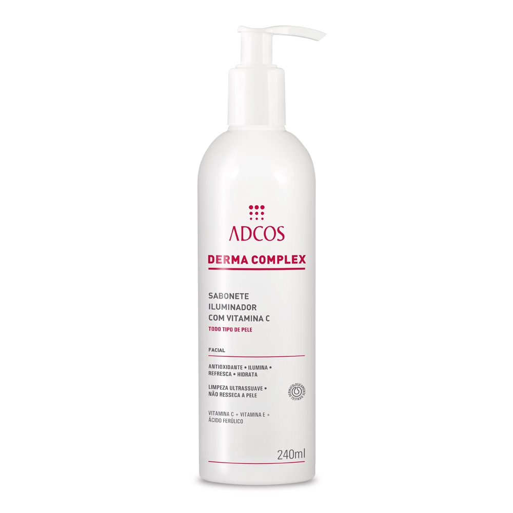 Adcos professional Derma  Sabonete Iluminador c/Vitamina C 240ml