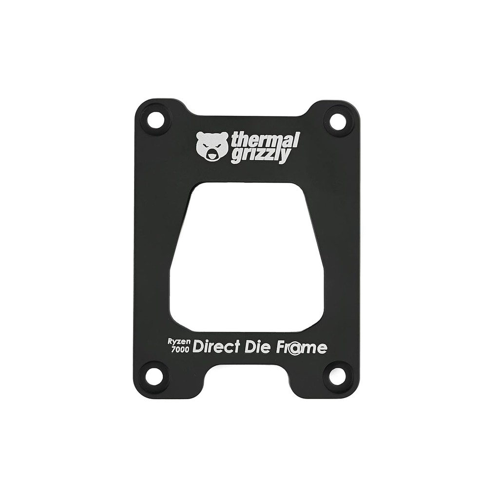 Moldura Thermal Grizzly Direct Die Frame AMD Ryzen 7000 Resfriamento Eficiente CPU Delid Overclock