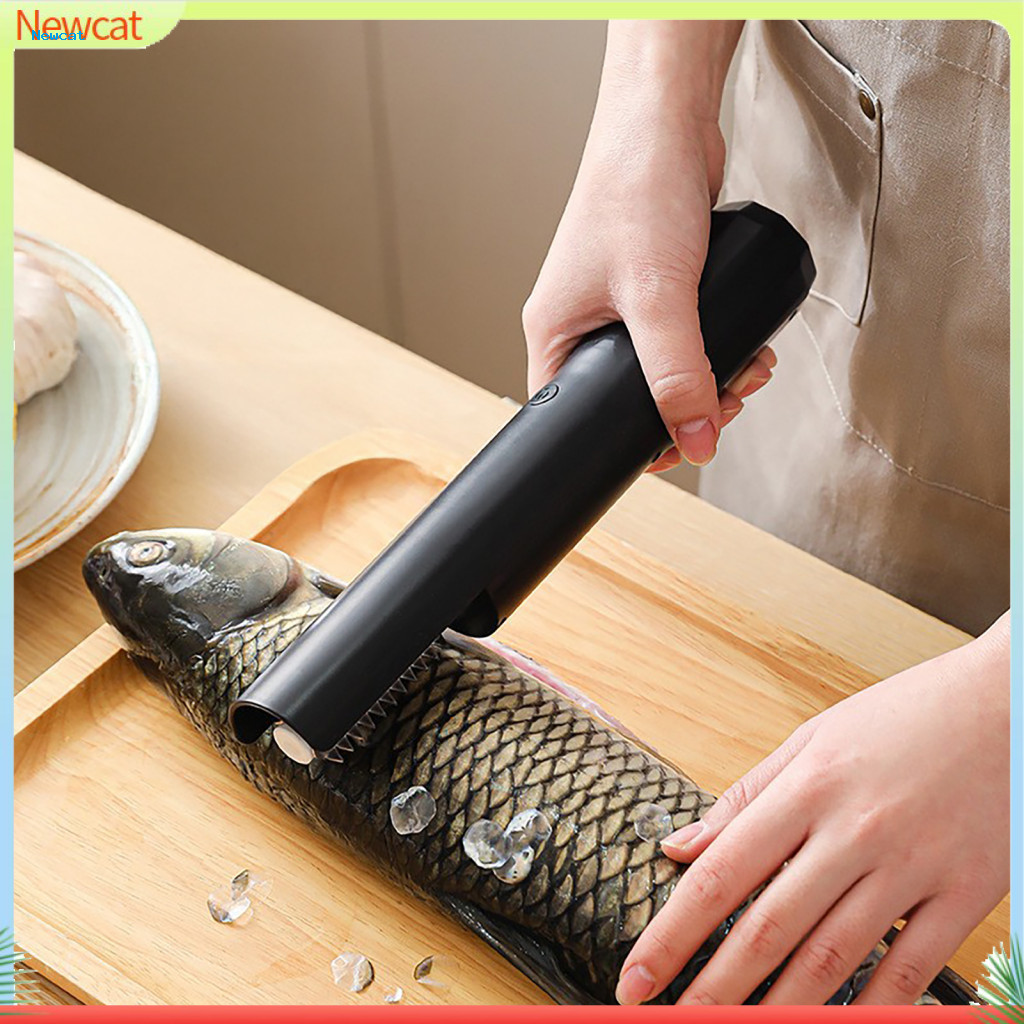Coconut Grater Scraping Tool Electric Fish Scaler Shredder Handheld Rotating with Stainless Steel Blades – Multi-funct