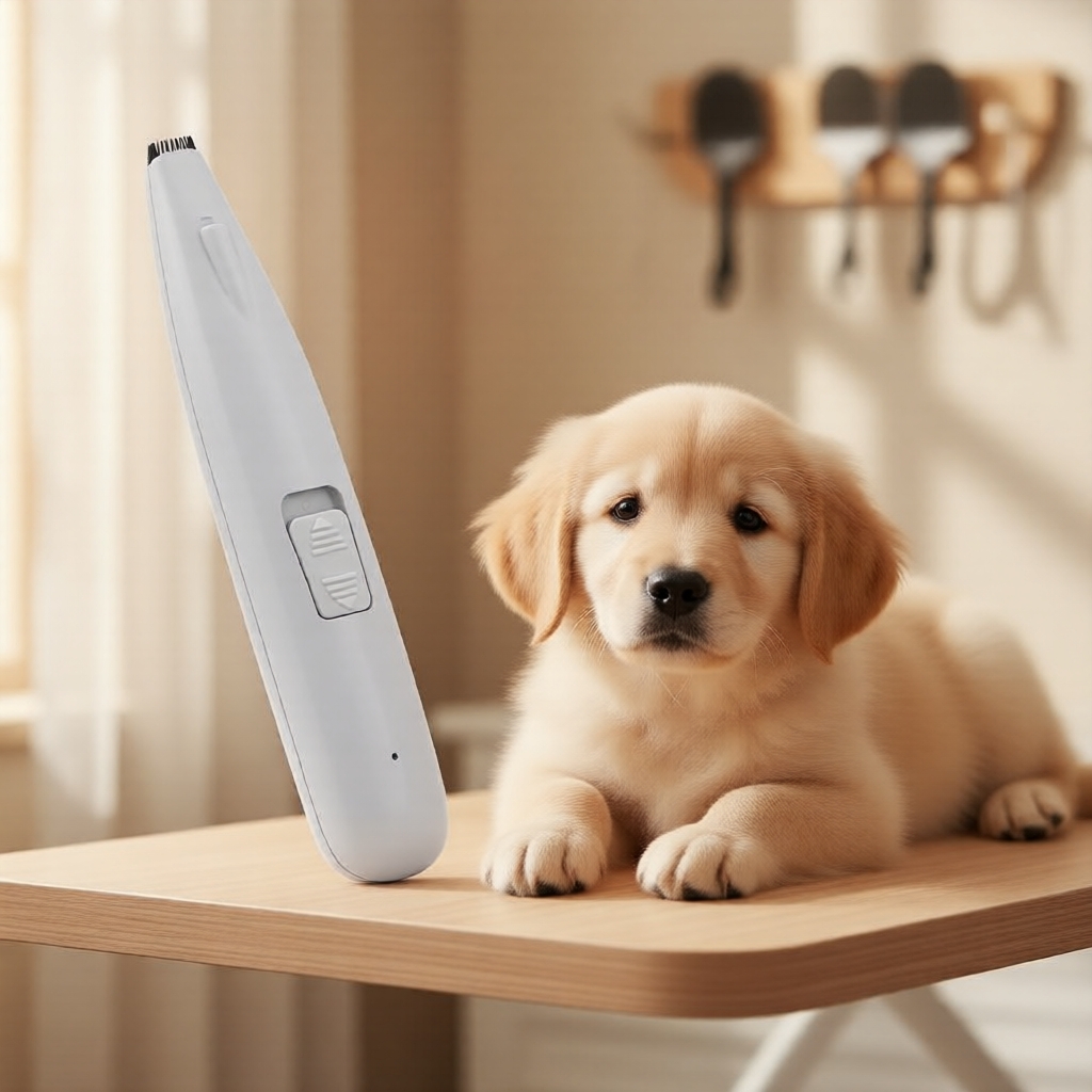 2026 Pet Electric Silencioso Barbeador de Garras, Aparador de Patas para Higiene de Cachorros e Gatos