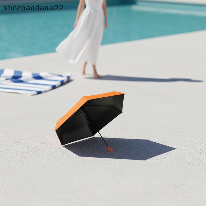 [Shnzd] Guarda-Chuva Dobrável Portátil Pequeno Com Bule Sun Shade UV Proofpact Poet Capa De Para Uso Diário Em Viagens E