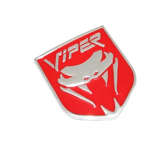 Emblema Dodge Viper Srt Charger Journey Durango Challenger Vermelho