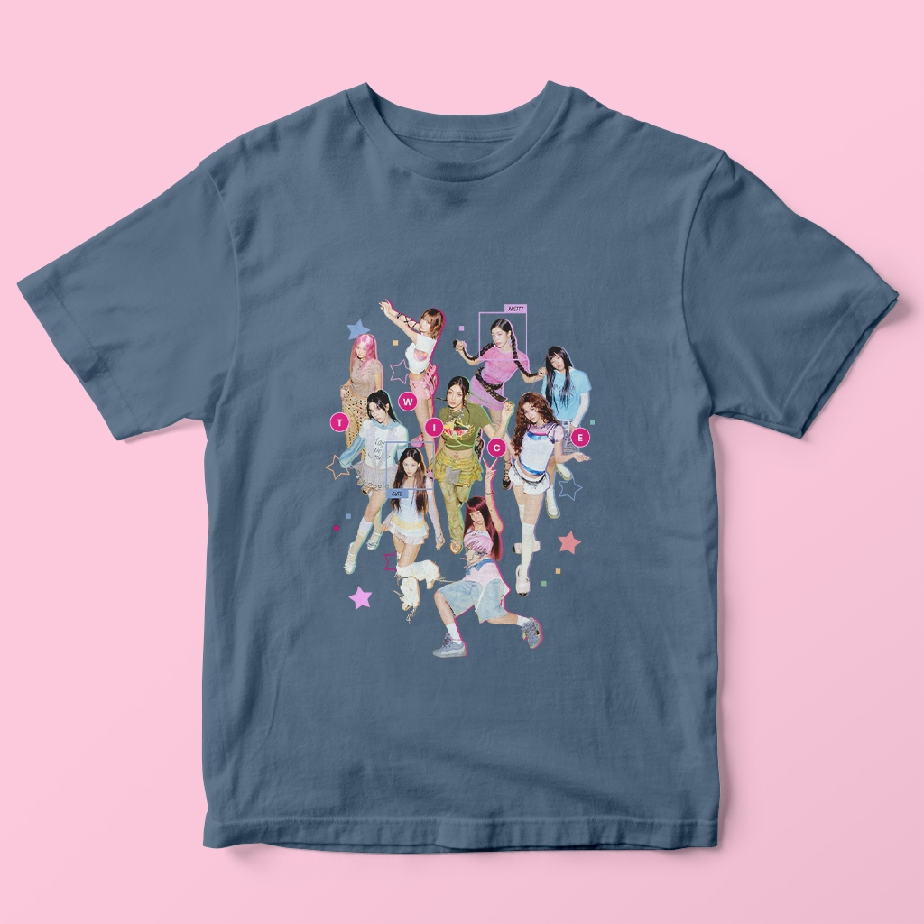 Camiseta This is For (TWICE) de Algodão Unissex