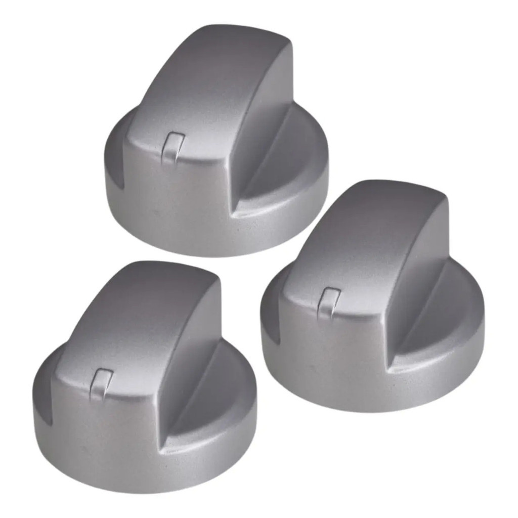 Kit 3 Botões Manipulo Original Para Cooktop Electrolux Gt75